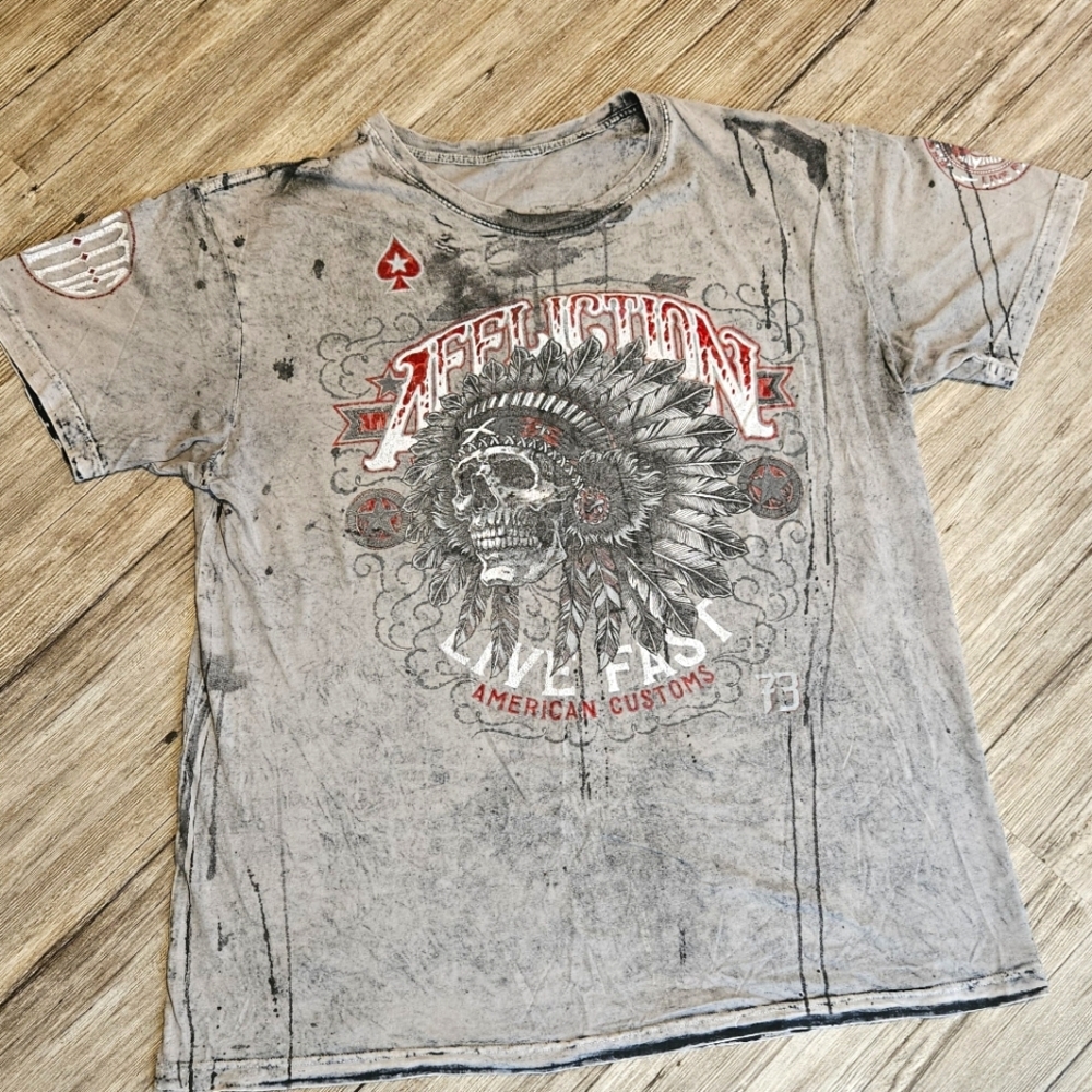 Men's Affliction t-shirt